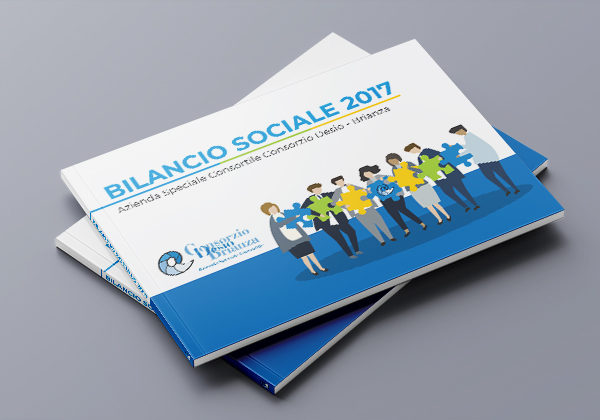 progetto grafico, impaginazione, bilancio sociale